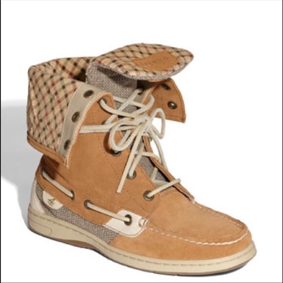 Sperry Shoes - Sperry | Top Rider Tan Ladyfish Boots size 6